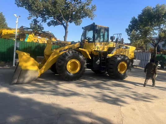 Em bom estado usado Komatsu WA470-6 Carregador de rodas Carregadores usados