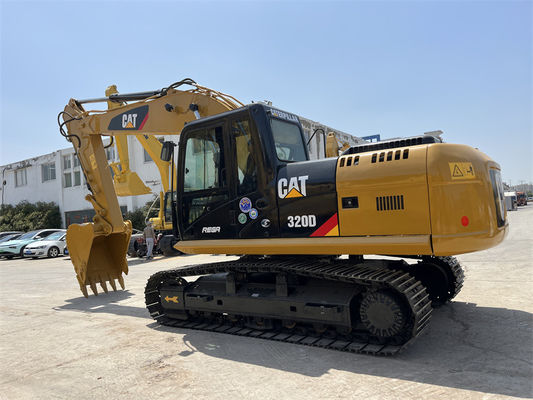 Boa condição Excavadora média de 20 toneladas Excavadora usada Caterpillar 320d