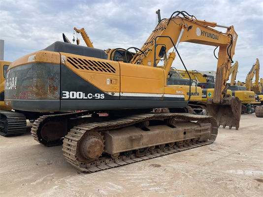 Excavadora usada Hyundai R300LC-9S para venda Bem mantida pronta para trabalhar