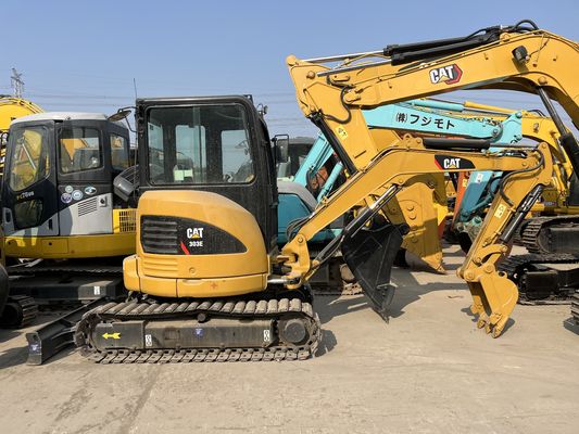 Mini Escavadeira CAT 303E Usada 3 Ton Caterpillar 303 Mini Escavadeiras