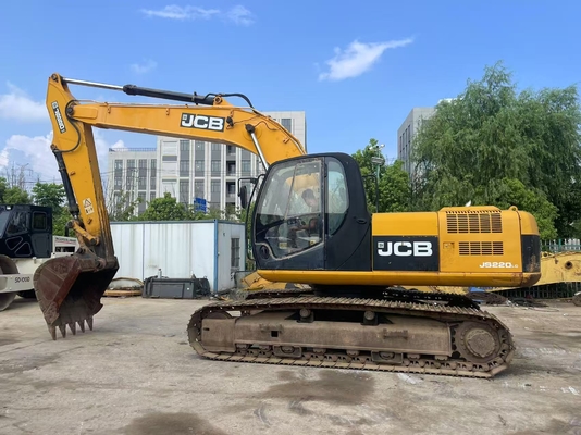 Excavadora usada JCB JS220LC - Máquina hidráulica de 22 toneladas com motor de 129 kW