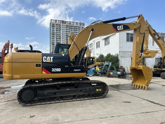Escavadeira Caterpillar 320D Usada Escavadeira Cat de Segunda Mão em Boas Condições