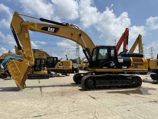Excavadora usada Caterpillar 330D Excavadora de 30 toneladas de gato para venda