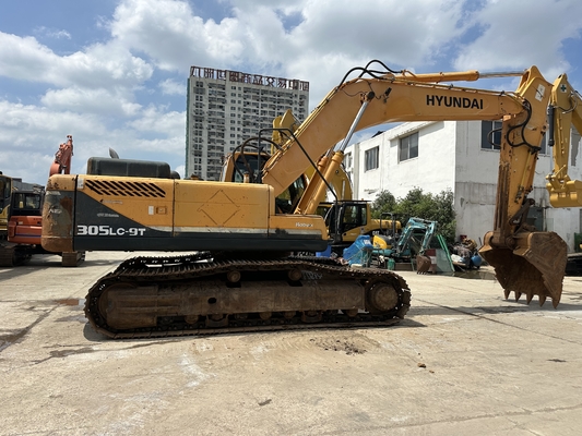 Em bom estado Hyundai 305LC-9T escavadeira usada barata para venda