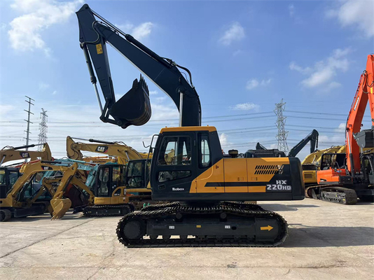 Hyundai HX220 HD usado em bom estado, escavadeira Hyundai HX220 de segunda mão