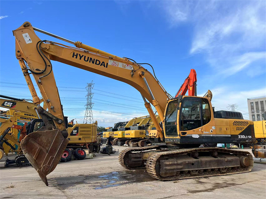 Escavadeira Hyundai 330LC-9S Usada 33 Toneladas Modelo 2016