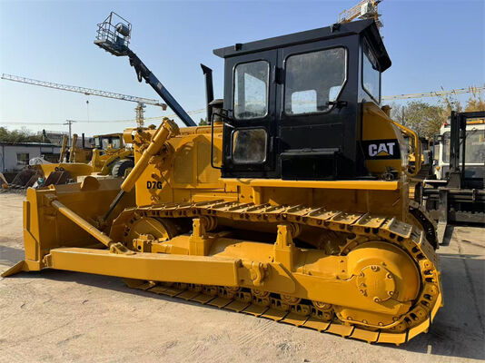 Bulldozer CAT D7G original usado com motor 3306, peso de operação de 20230 kg e lâmina de inclinação reta